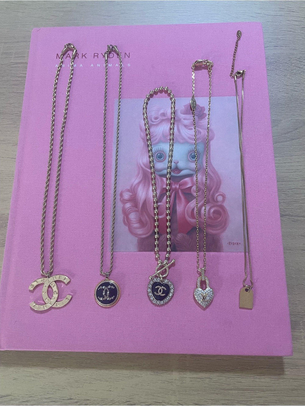 Ahava Jewels Inspired Designer Necklace Bundle – 5 Pieces